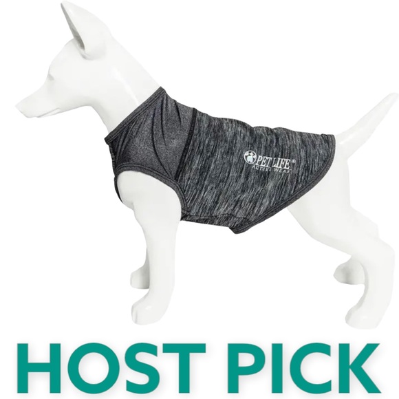 🎉HP🎉 The Pet Life Active Aero Paelse Heathered Quick Dry T-Shirt Size Small NWT